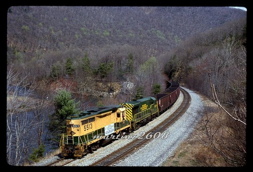 (W) ORIG TRAIN SLIDE-READING (RDG) 5513 ACTION (RE-STORED)
