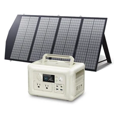 ALLPOWERS R600600W 299Wh Power Station with 140W Solar Panel Kit Solar Generator