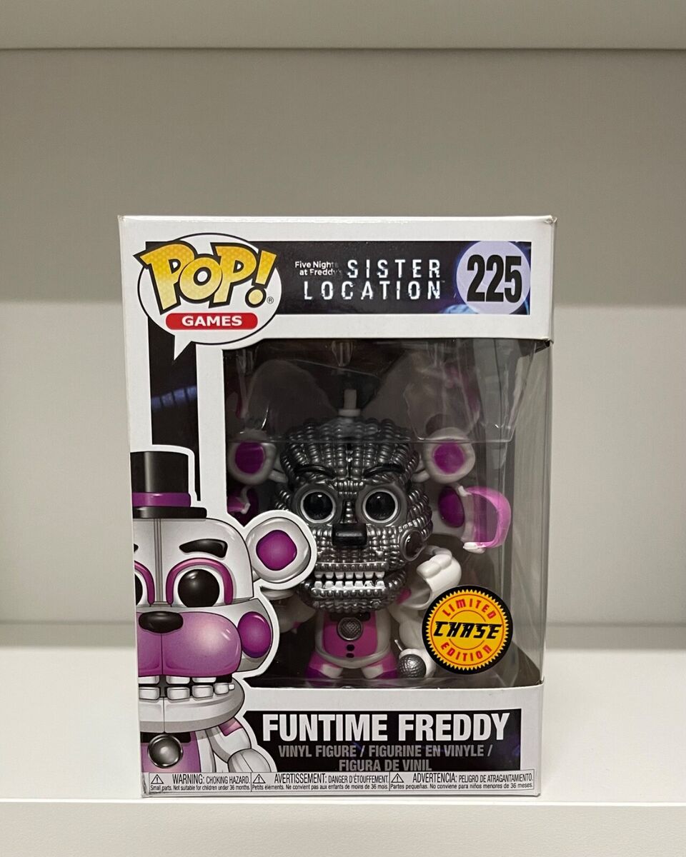 Funko POP Five Nights at Freddy's Pop! Vinyl Figures Jumpscare Funtime  Freddy Chase 225 