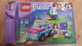 LEGO Friends: Olivia's Exploration Car (41116-retired) complete w/box, instruct.