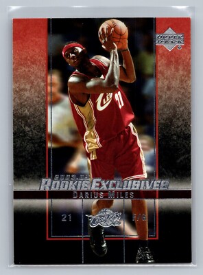 2003 Upper Deck Rookie Exclusives #31 Darius Miles Cleveland 