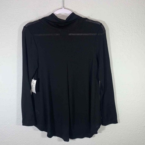 Langarmshirt Copper Key schwarz Halsausschnitt - Bild 2 von 6