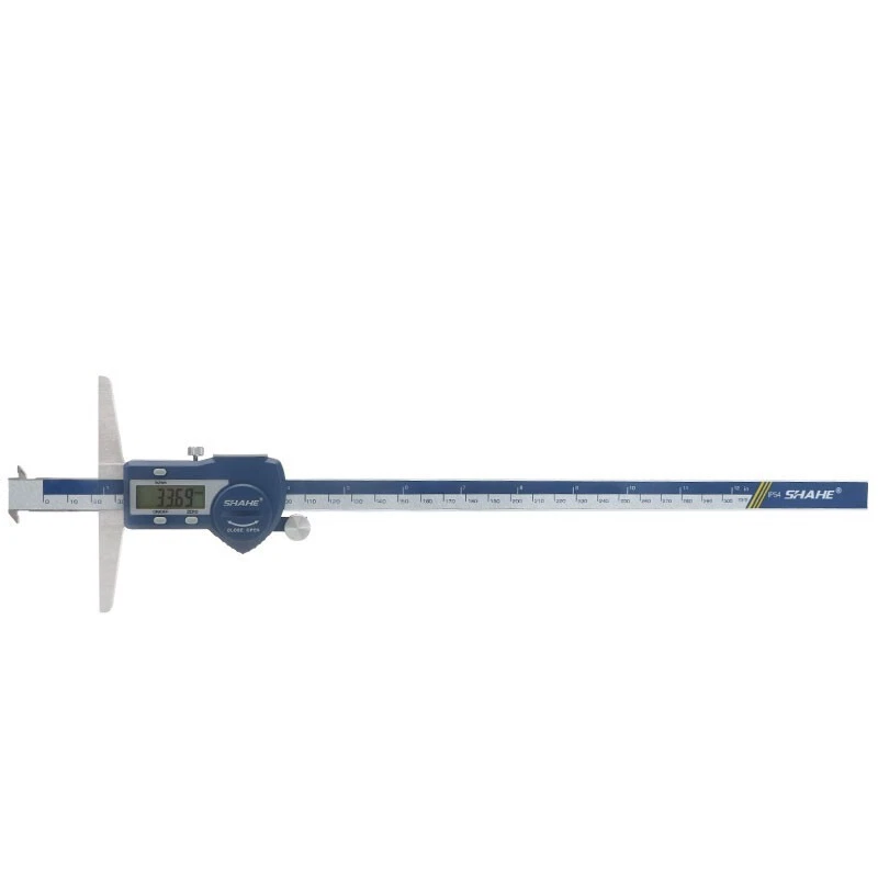 SHAHE Double Hooks Depth Gauge Digital Depth Vernier Caliper 300mm 5113-300B - Image 3 of 4