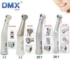 Dental Endo Implant Handpiece 1:1/20:1 Fiber Optic LED/No LED Contra Angle F/NSK