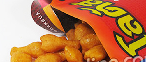 Thai Snack Chicken Flavour Barbecue Korea and Seaweed Biscuit 50g