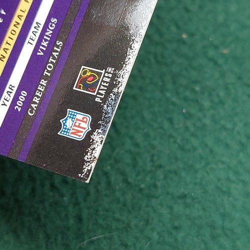 Cris Carter 2001 Playoff Preferred Football Card #75 serial #d 358/400 - Picture 8 of 17