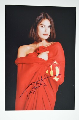 Teri Hatcher signed 20x30cm Lois & Clark Foto Autogramm / Autograph In Person