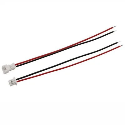 JST 1.25 mm 2 Pin Micro Electrical Male and Female Connector Plug Wire Cable - Image 1 of 4