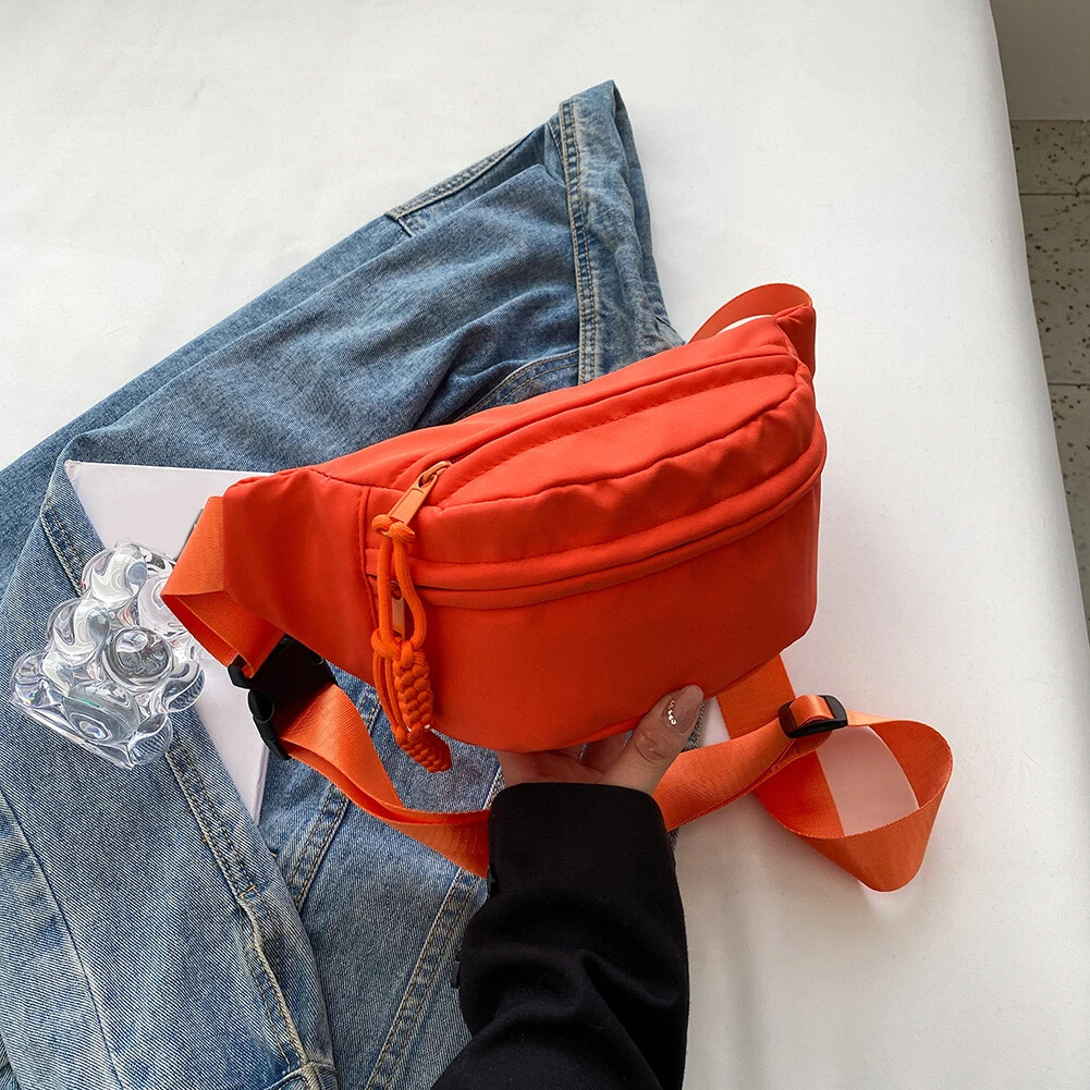 Women Female Chest Bag Simple Fashion Running Waist Bag Casual