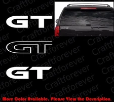 GT Gran Turismo Touring JDM Vinyl Graphic Car Windows Decal Racing Sticker RC067