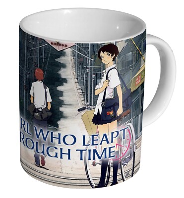 Das Mädchen, das durch die Zeit sprang - Keramik Kaffeetasse/Teetasse