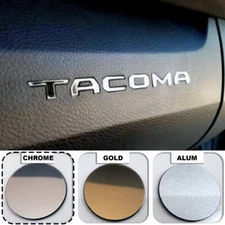Chrome Glove Box Dashboard Letter Inserts fits 2016-2025 Toyota Tacoma FREE SHIP