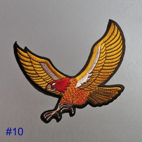 Animal Thermocollant Brodé Chiffon Patch Badge Appliqué Gothique Emo Punk Motard - Photo 11/31
