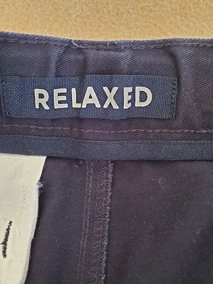 Pantalones French Toast Niño Pequeño Azul Marino Talla 6 Plisado Frontal Cintura Ajustable Foto 4 de 4