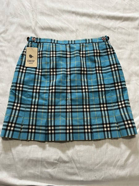 Elite Pleated Vintage Skirt / Size 8-10 / 68cm 
