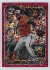 2024 Topps Chrome Magenta Speckle Refractor /350 Yennier Cano #130 00jz