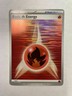 Basic Fire Energy SVE 018 Reverse Holo Black Bolt/ White Flare Pokemon