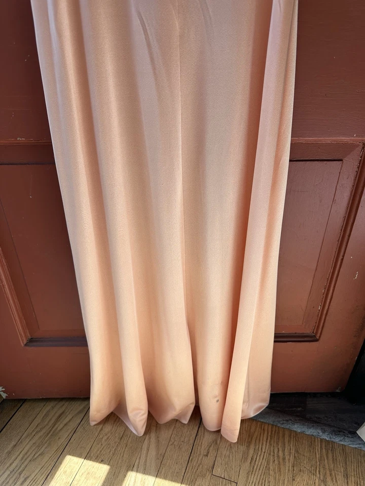 Vestido formal recortado vintage melocotón talla 10 artículos de coleccionista de Anne Fogarty Foto 4 de 4