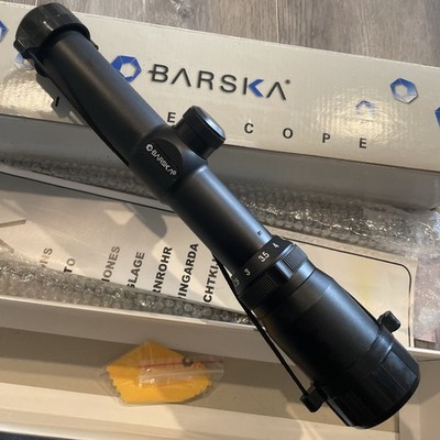 BARSKA EURO-30 1.25x-4.5x26mm Rifle Scope German 4A Reticle 30mm Tube