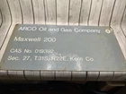 Vintage Porcelain Oil Field Sign - ARCO Oil & Gas Company
