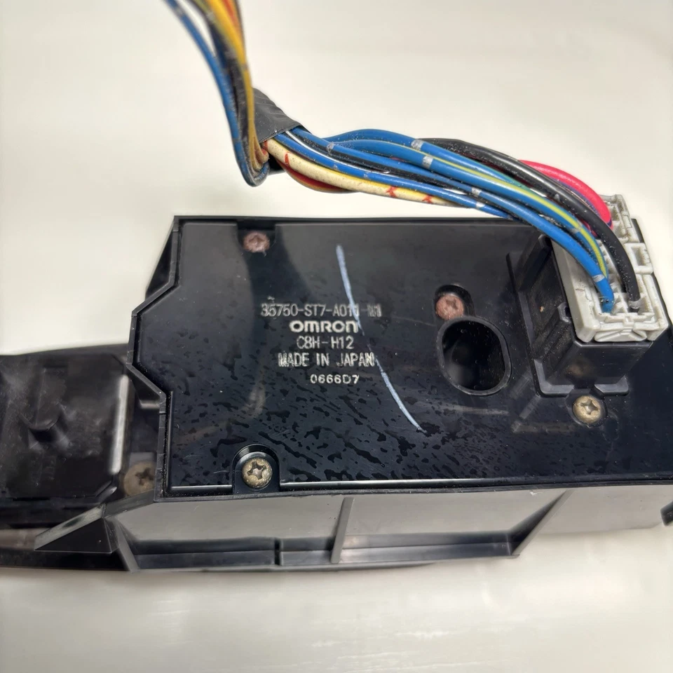 94-2001 Acura Integra cupé 2 puertas controlador maestro ventana eléctrica interruptor control OEM Foto 4 de 4