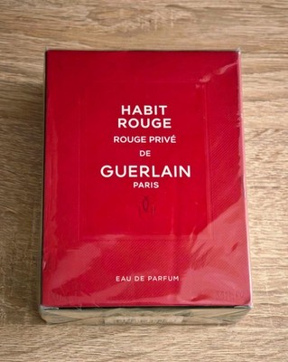 Guerlain Habit Rouge Rouge Prive 100ml 3.3 fl oz EDP Spray New In