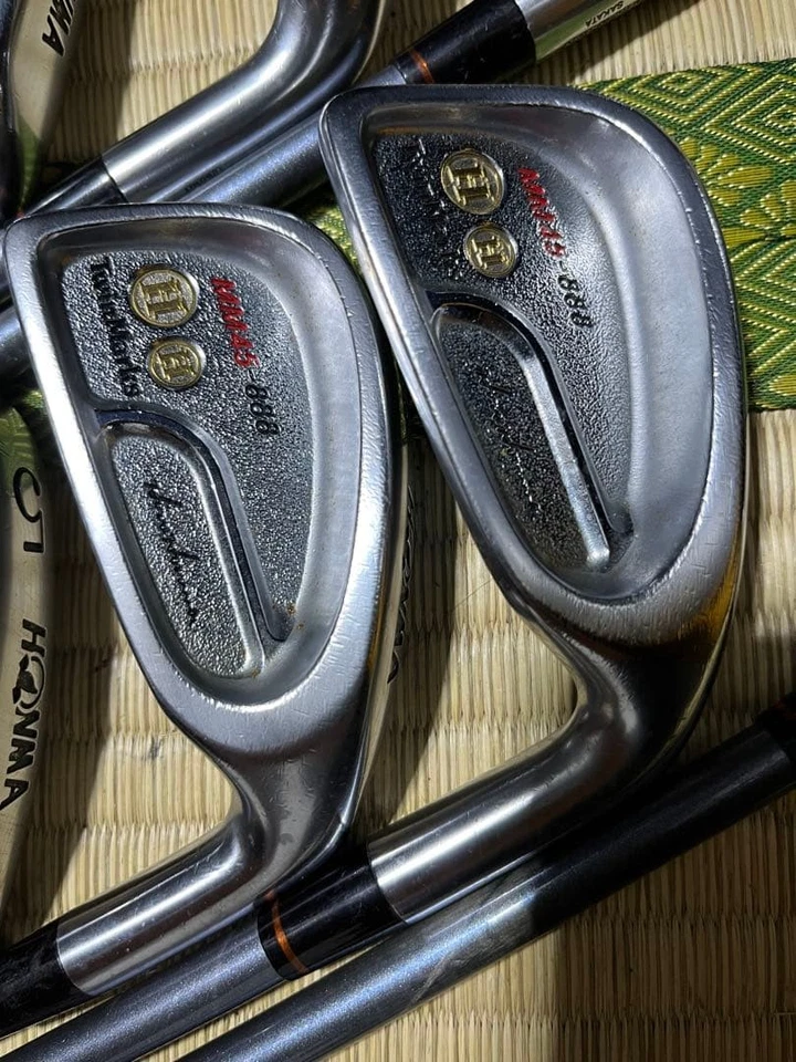 HONMA TwinMarks MM45888 8 Irons R Steel Shaft Golf Clubs - Image 4 of 4