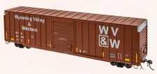 Homeshops Exactrail Berwick 7580 Boxcar freelance railroad Wyoming Valley & West