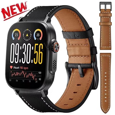 22mm Leder Armband für Realme Watch S2/Realme S 2 2Pro 3 3 Pro 5 Ersatz Band DE