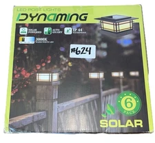 Dynaming 6 Pack Solar Post Lights Outdoor
