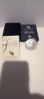 2019 W American Silver Eagle Dollar Coin Uncirculated Burnished with OGP/COA
