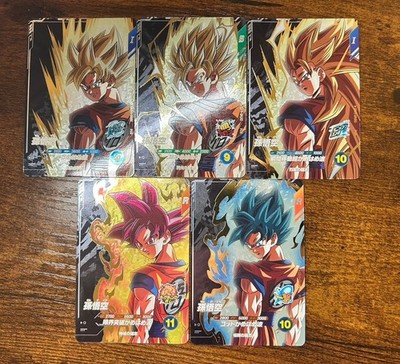 Bandai Dragon Ball Super Divers cards SDV9-GPUR Colmplete sets Trading card