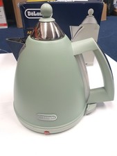 De'Longhi Argento Flora Kettle. KBX3016BG 1.7L 360° Base. Cream/Beige. Light Use