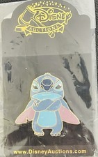 Disney Auction Stitch Pin LE Authentic MOC Rare