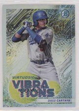 2022 Bowman Virtuosic Vibrations Diego Cartaya #VV-20 07rd