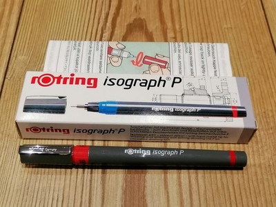 Original Rotring Isograph P 0,18 mm Tuschefüller - NEU & OVP
