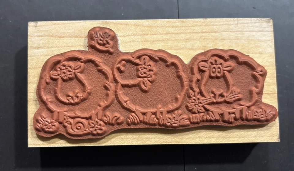 Carimbo de borracha montado Penny Black Friends 2607K por Margaret Sherry Flock Sheep - Imagem 2 de 4