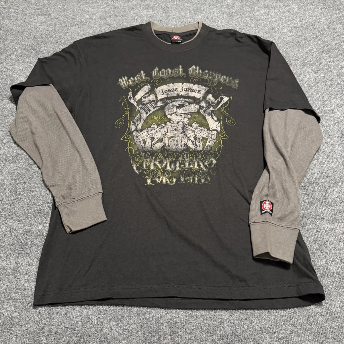 Preços baixos em West Coast Choppers Camisetas manga longa para