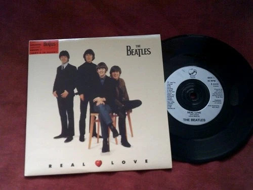 THE BEATLES Real love RARE 7" 1996