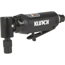 Klutch 1/4in. 90  Air Mini Die Grinder, 20,000 RPM, Angle Head, 4 CFM