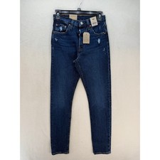 LEVI'S 501 SKINNY WOMEN'S 25X30 DARK WASH DENIM
