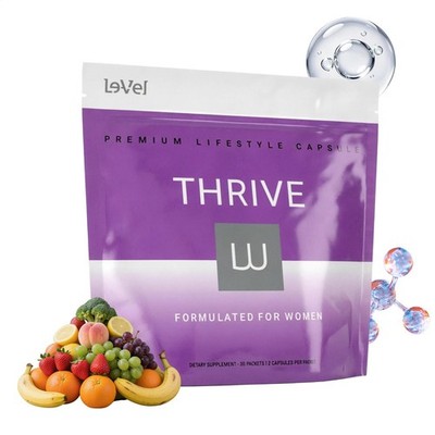 Le-Vel Thrive Women Premium Lifestyle Capsules 60 Count Daily Nutrient Supplemen