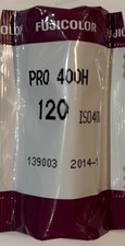 Fujicolor Pro 400H 120 Film Soft Pastel Color Negative - Expired 1/2014