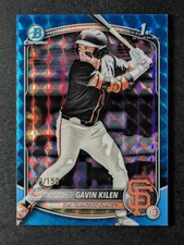 2025 Bowman Chrome Draft GAVIN KILEN 13/150 1st Blue Geometric Refractor #BDC-40