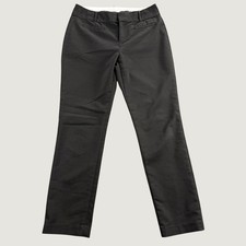 Calvin Klein Dress Pants Women 4 Black Excellent Straight Leg Trouser Career