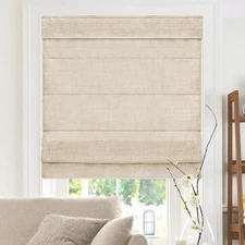 Chicology Roman Shades for Windows Window Treatments Roman Shades 31"x64"
