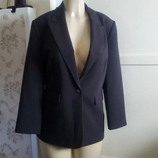 Nine West Career Black Blazer Jacket Size 16