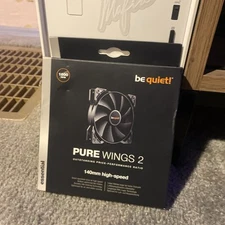be quiet! Pure Wings 2 140mm PWM high-Speed, BL083, Cooling Fan