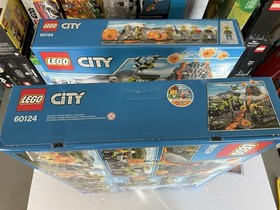 LEGO CITY: Volcano Exploration Base (60124) | New | Retired | Free Ship