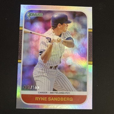 2021 Panini Donruss - Retro 1987 Ryne Sandberg #245 Career Stat Line /500